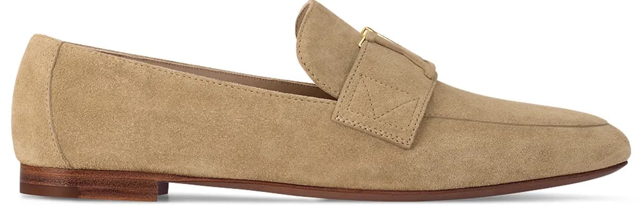 Giày Louis Vuitton LV Capri Loafers 'Beige' 1AC72U