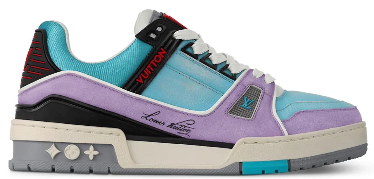 Giày Louis Vuitton LV Trainers 'Multicolor' 1ACFYF