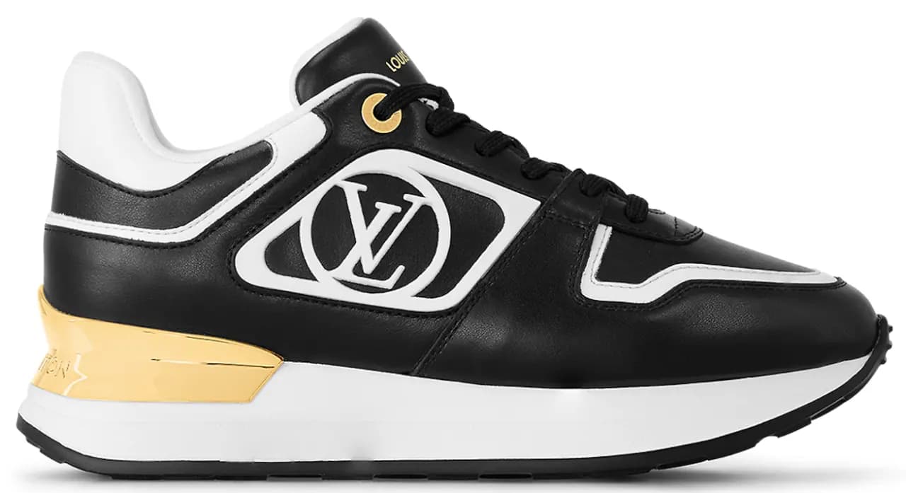 Giày Louis Vuitton Neo Run Away Trainers 'Black' 1ACGLK