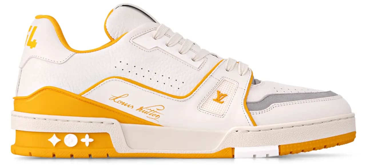 Giày Louis Vuitton LV Trainers 'Yellow' 1ACHLG