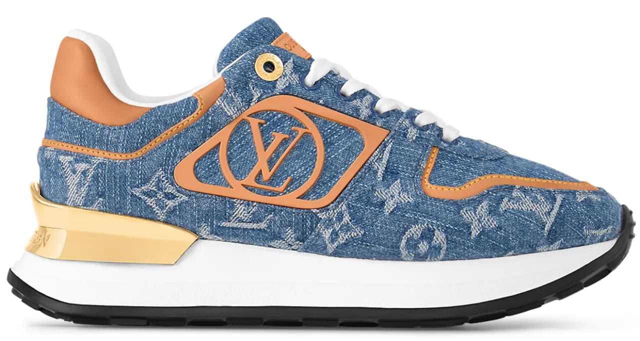 Giày Louis Vuitton Neo Run Away Trainers 'Blue' 1ACHR7