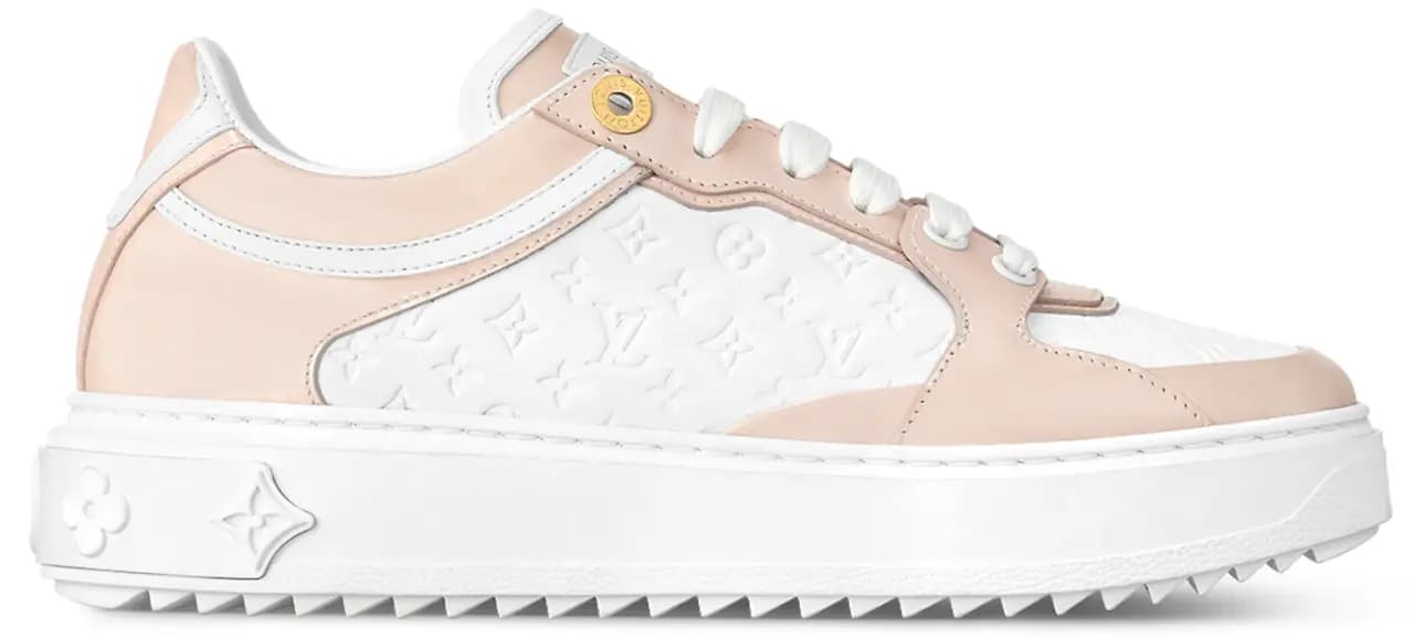 Giày Louis Vuitton Time Out Trainers 'Rose Clair Pink' 1ACHRN