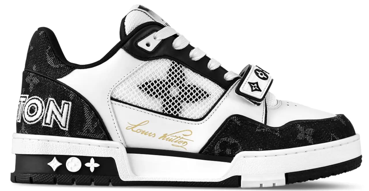 Giày Louis Vuitton LV Trainers 'Black' 1ACP27