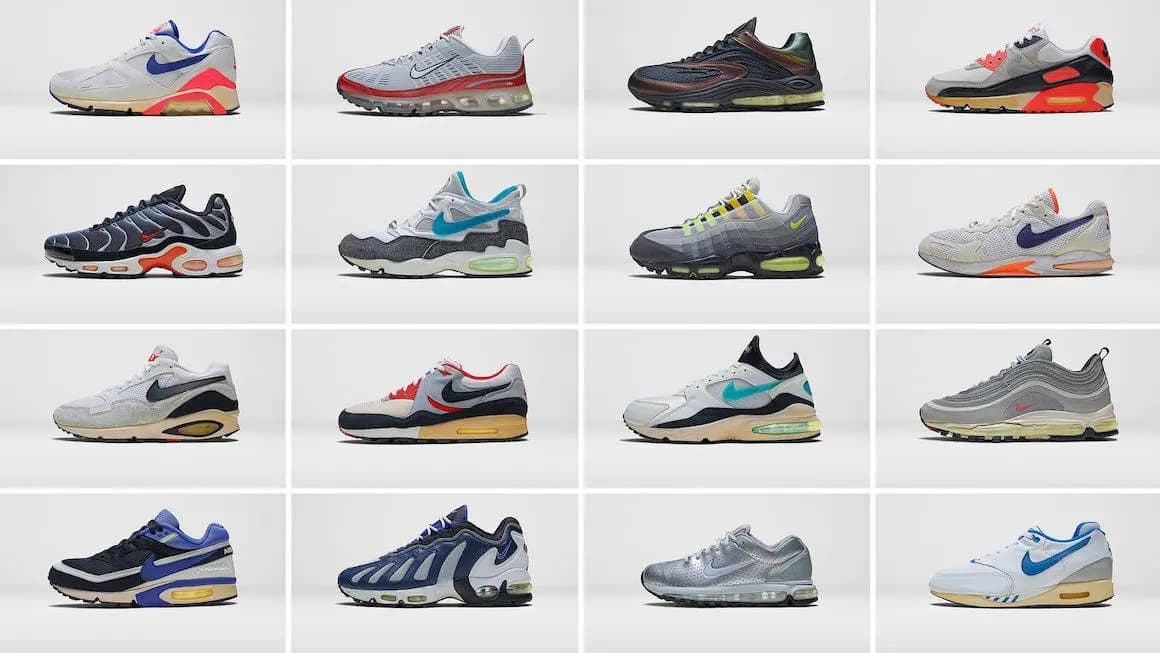 Dòng thời gian và lịch sử về các dòng của Nike Air Max (Phần 2)