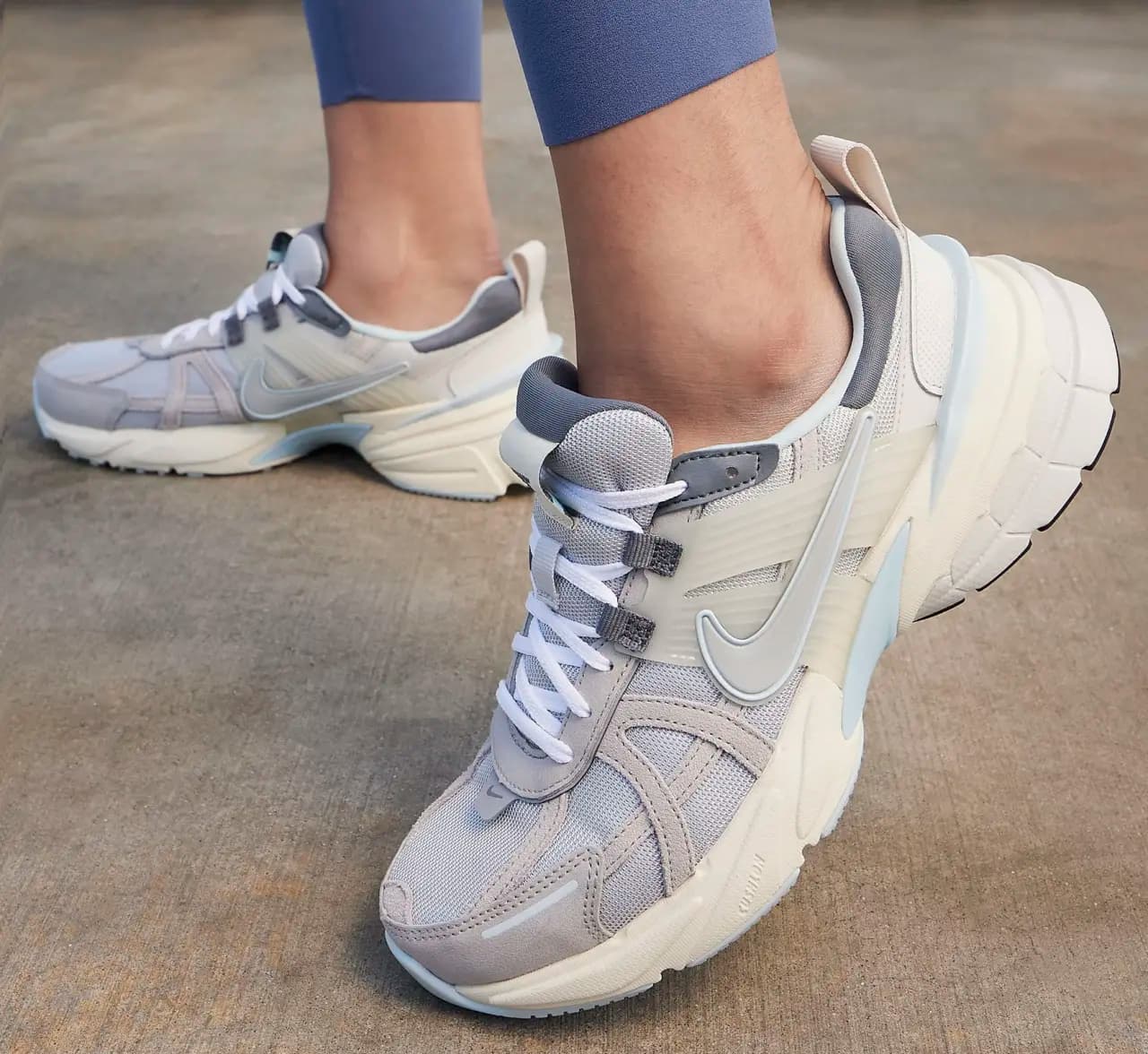Giày Nike V2K Run 'Light Bone Iron Ore' FZ3596‑072