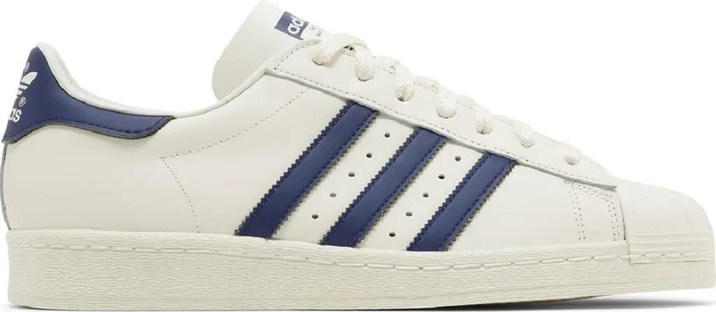 Giày Adidas Superstar 82 'White Dark Blue' GZ1537
