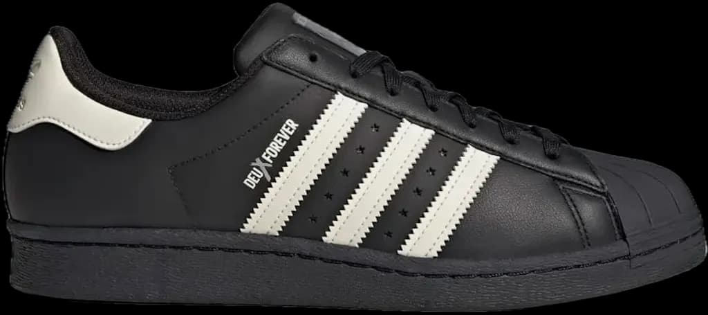 Giày Adidas Superstar 80s x Deux 'Black' IF6291