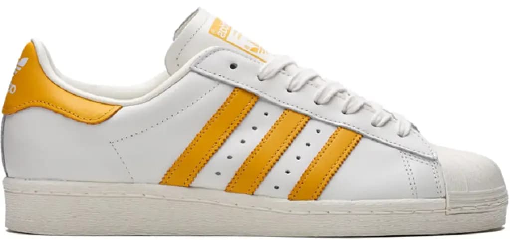 Giày Adidas Superstar 82 'White Yellow' IF6200