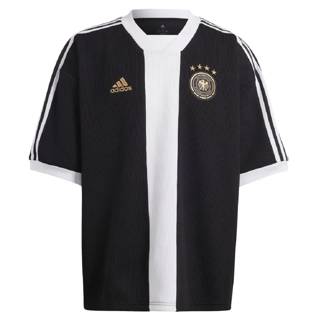 Áo Adidas Germany Icon Three-Quarter Jersey 'Black' HF4071