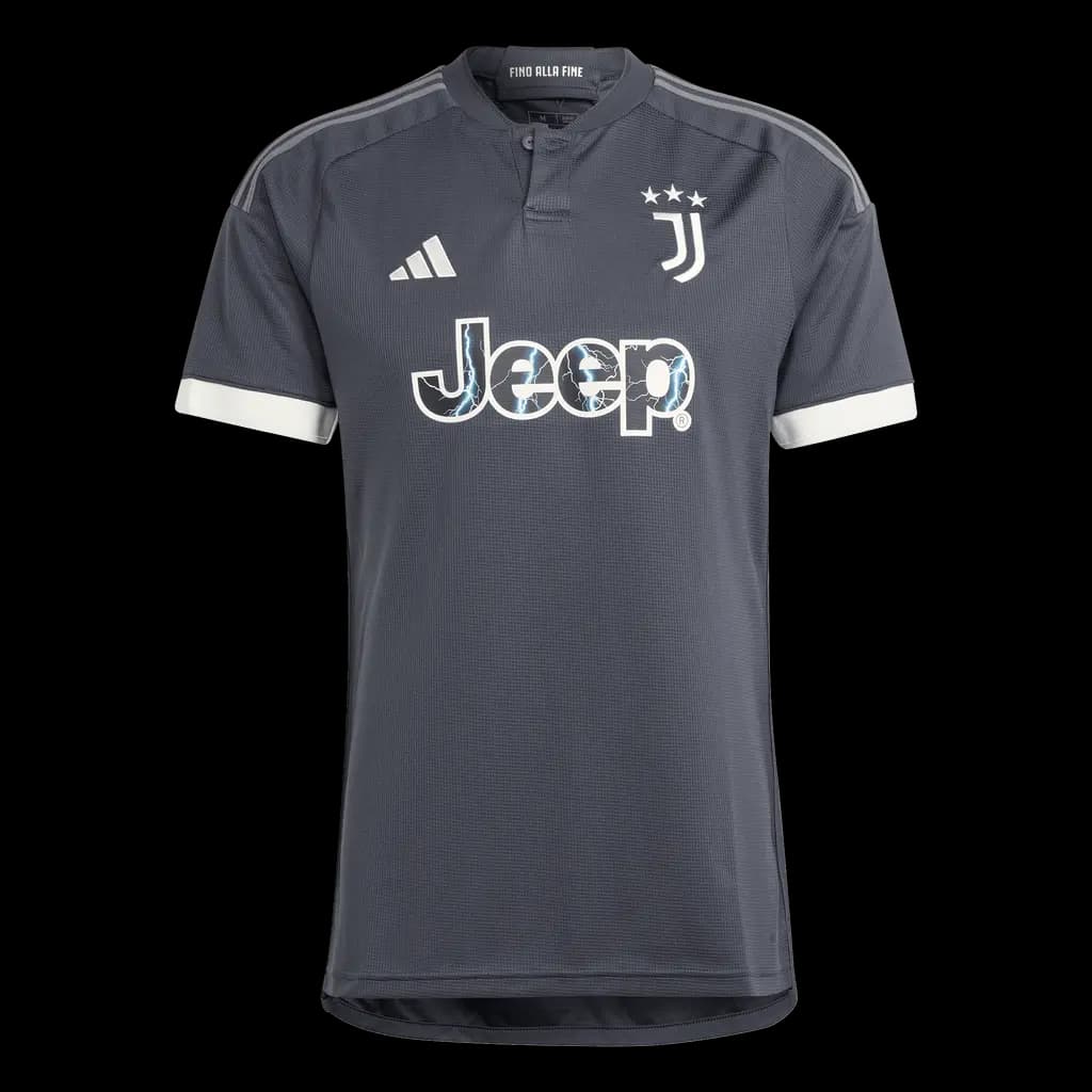 Áo Adidas Juventus Third Jersey 23/24 'Black' HR8250