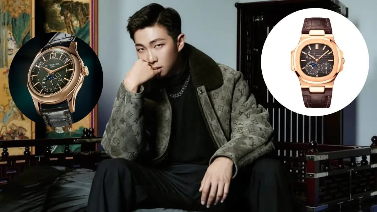 Khẳng định đẳng cấp với bộ sưu tập đồng hồ "khủng" của RM BTS