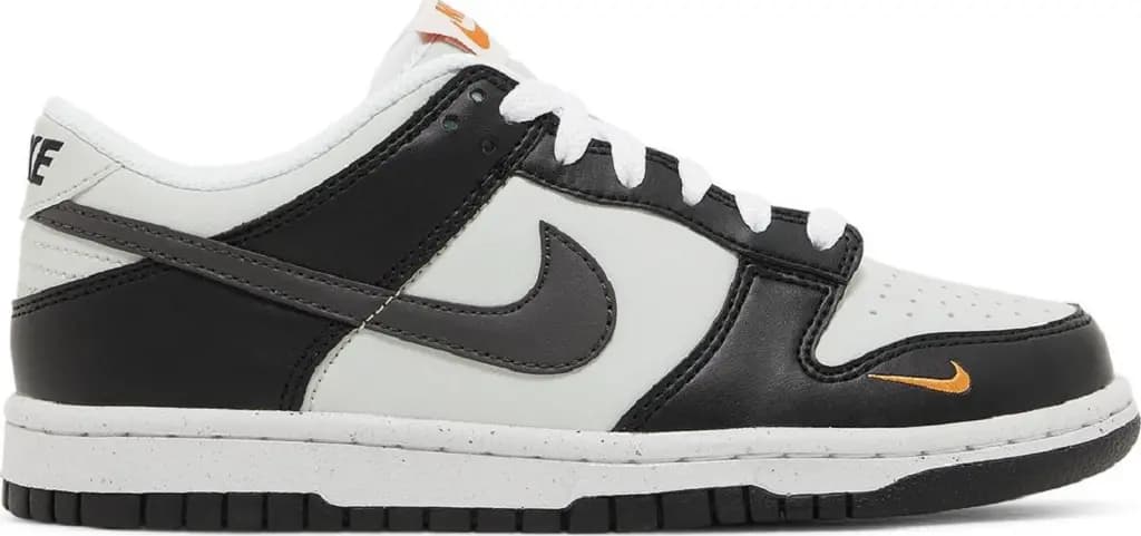Giày Nike Dunk Low GS 'Black Bright Mandarin' FN7784-001