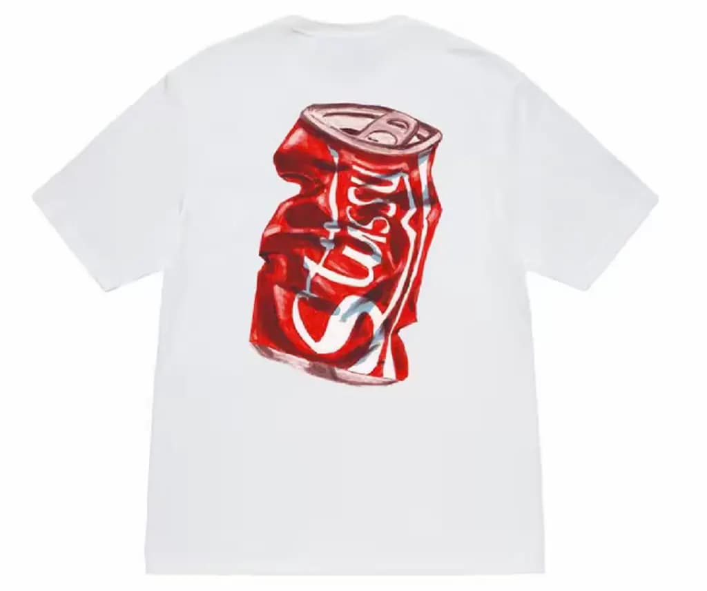 Áo Stussy Soda Can Tee 'White'