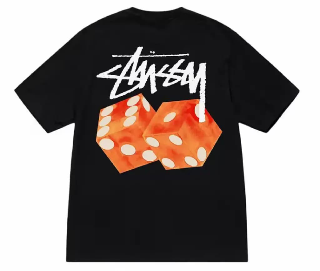 Áo Stussy Diced Out Tee 'Black'
