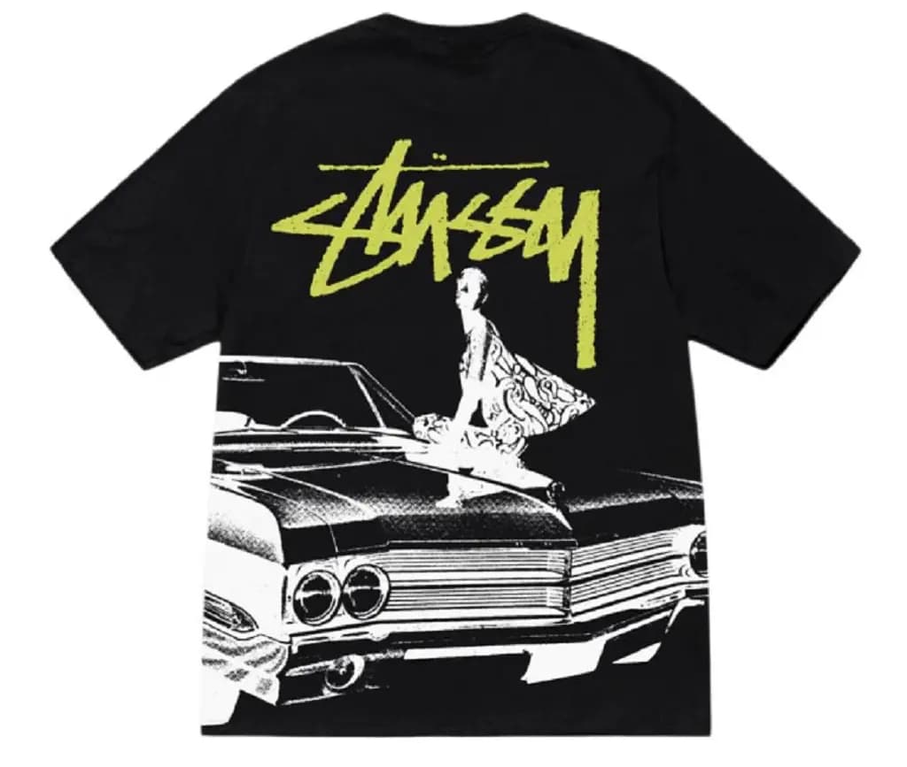 Áo Stussy Beat Crazy Tee 'Black'