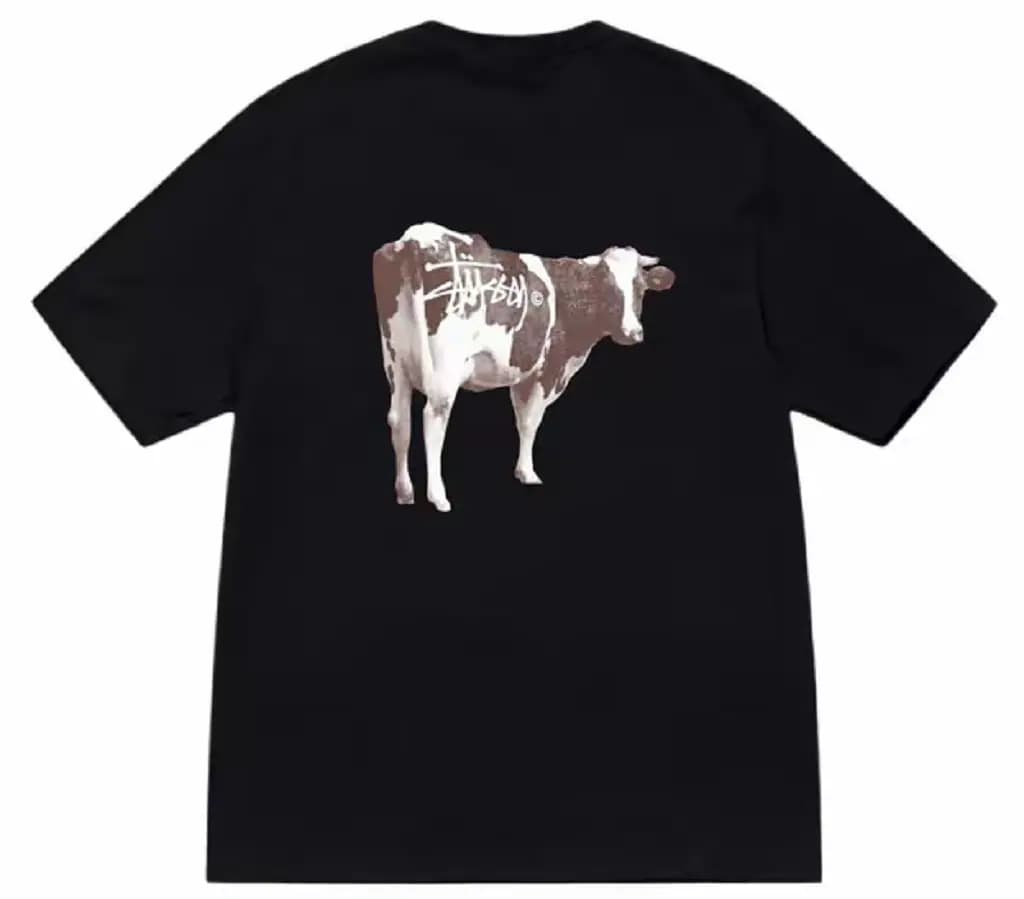 Áo Stussy Grassfed Tee 'Black'