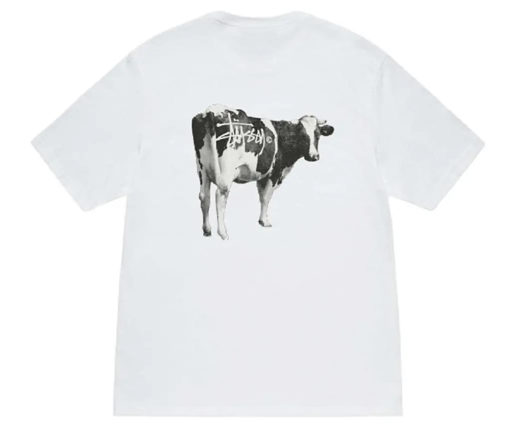 Áo Stussy Grassfed Tee 'White'