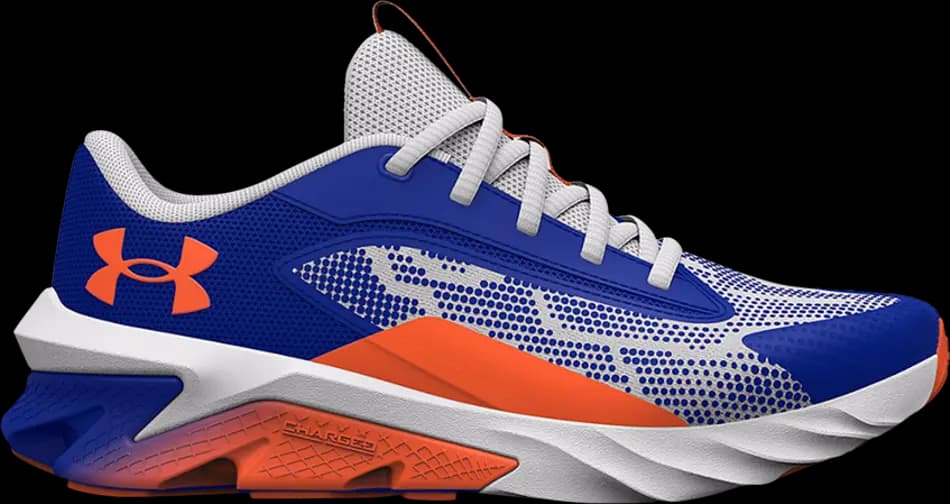 Giày Under Armour Charged Scramjet 4 GS 'Royal Halo Grey' 3024208-404