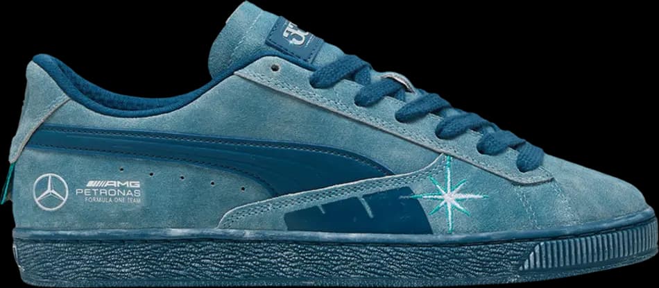 Giày Puma Suede T x Mercedes-AMG 'Summer' 308119-01