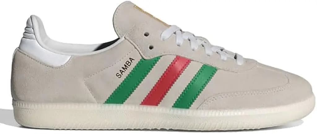 Giày Adidas Samba OG 'Crystal White Green' IG1826