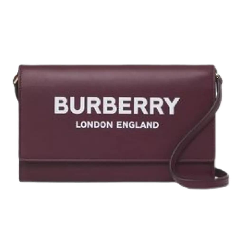 Túi Burberry Casual Plain Elegant 'Burgundy' 80463091