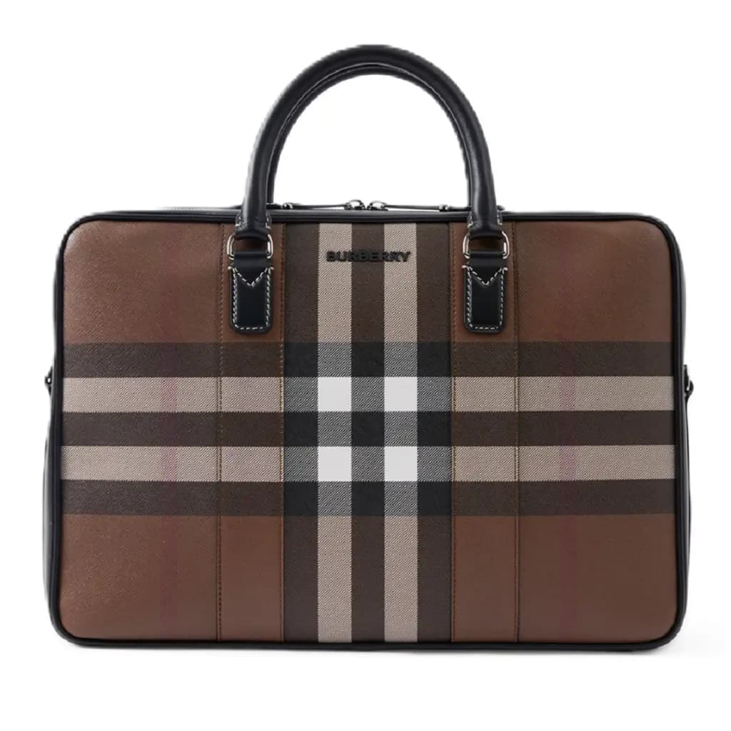 Túi Burberry Ainsworth Briefcase 'Dark Birch Brown' 80527721