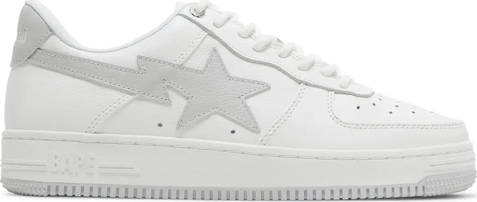 Giày Bape Bapesta x JJJJound 'White' 1H73191921