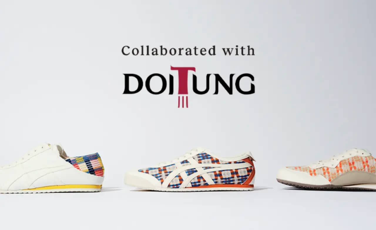 Onitsuka Tiger x Doi Tung: Di sản thổ cẩm trên từng bước chân