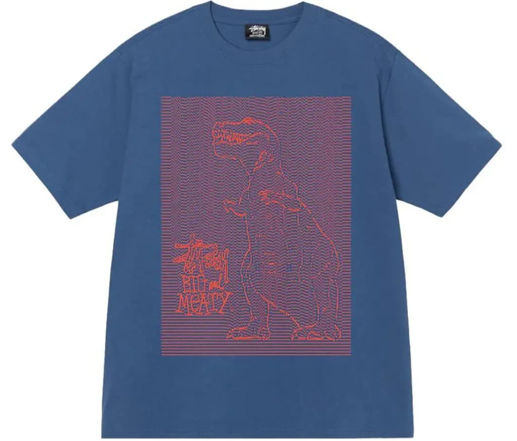 Áo Stussy Dots & Loops Tee 'Midnight'