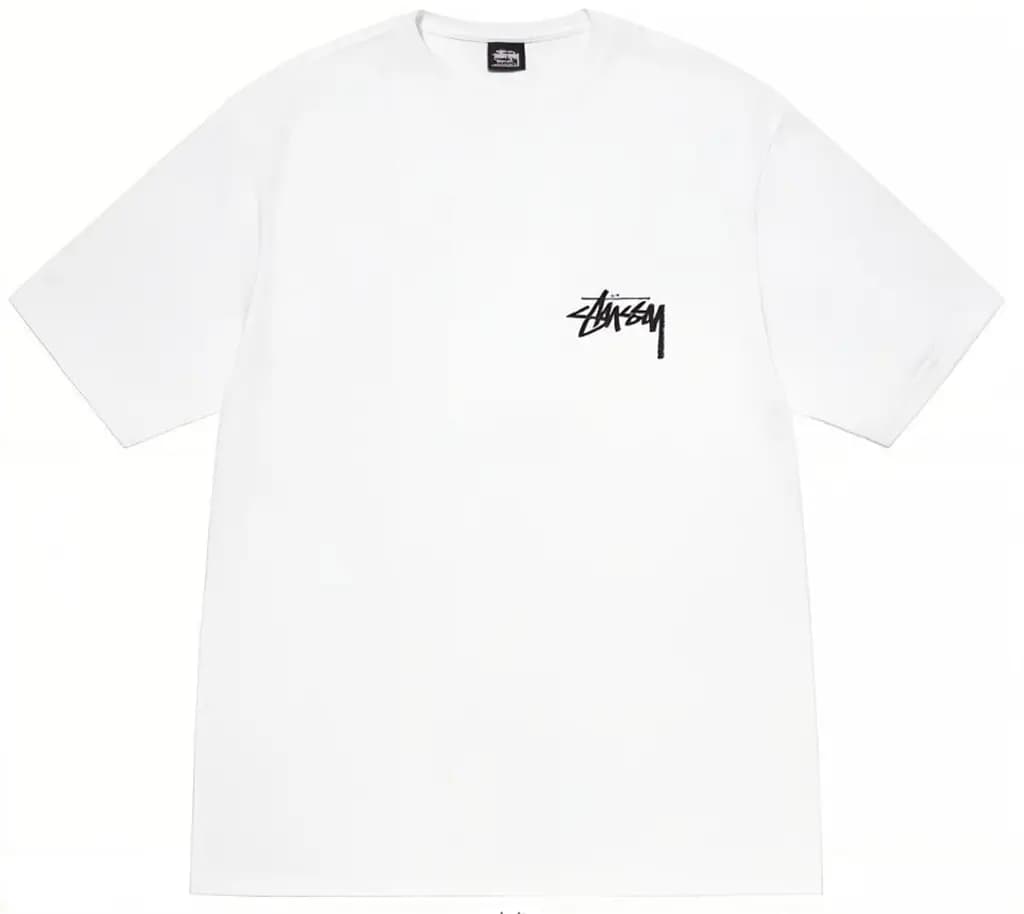 Áo Stussy Plush Tee 'White'