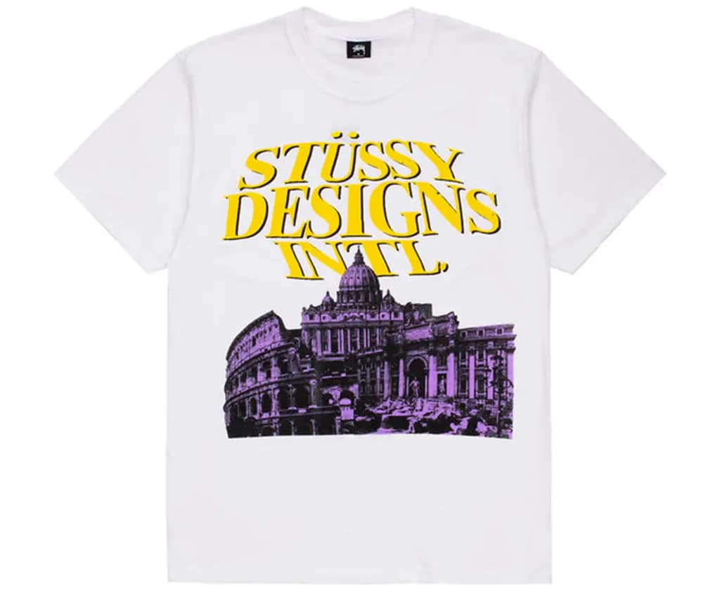 Áo Stussy Rome Tee 'White'