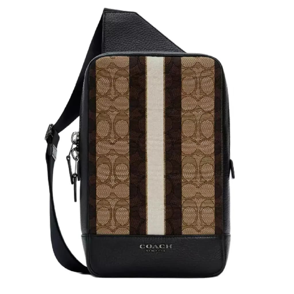 Túi Coach Turner Jacquard 'Brown' C5293-QBPKC