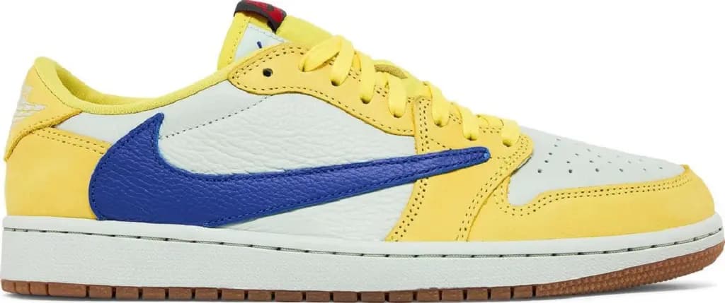 Giày Nike Air Jordan 1 Retro x Travis Scott 'Canary' DZ4137-700