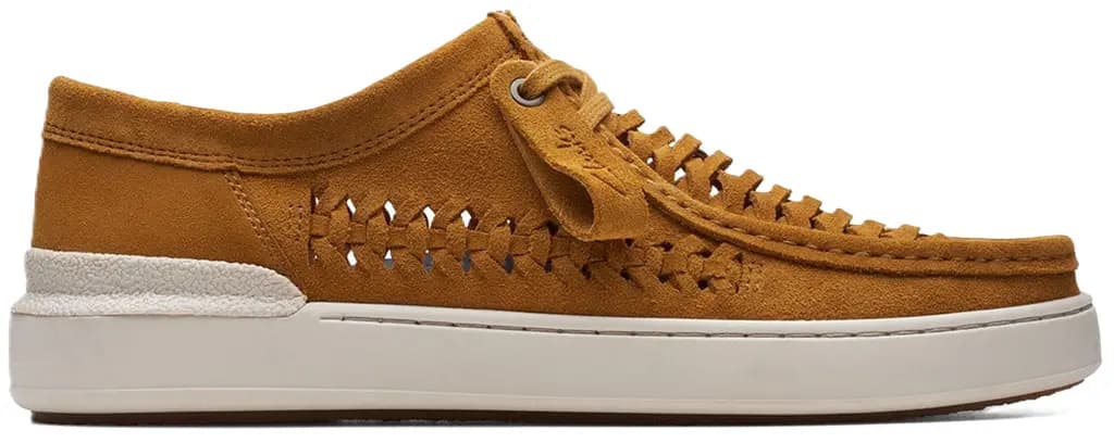 Giày Clarks Courtliteweave 'Brown' 261724507
