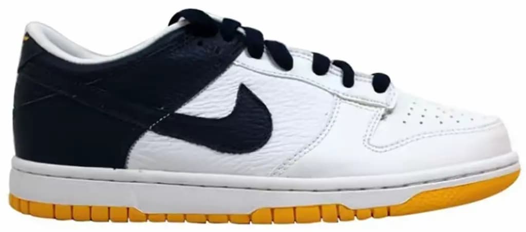 Giày Nike Dunk Low GS 'Navy Heel' 310569-145