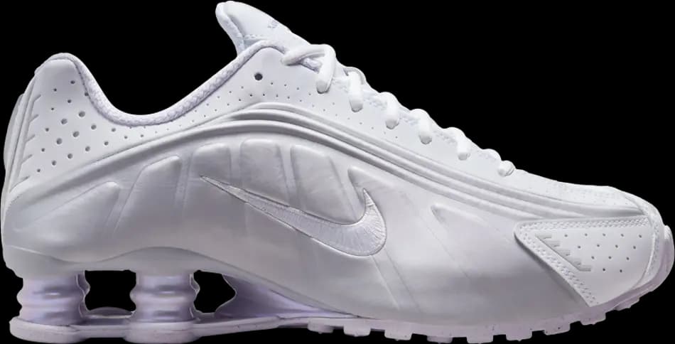 Giày Nike Shox R4 'Platinum Barely Grape' HF5076-100