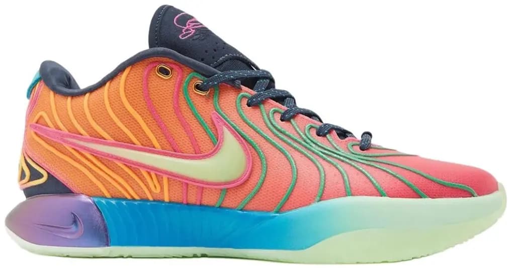 Giày Nike LeBron 21 XXI 'Blue Laser Orange' HF5352-400 Giày Nike LeBron 21 XXI 'Blue Laser Orange' HF5352-400