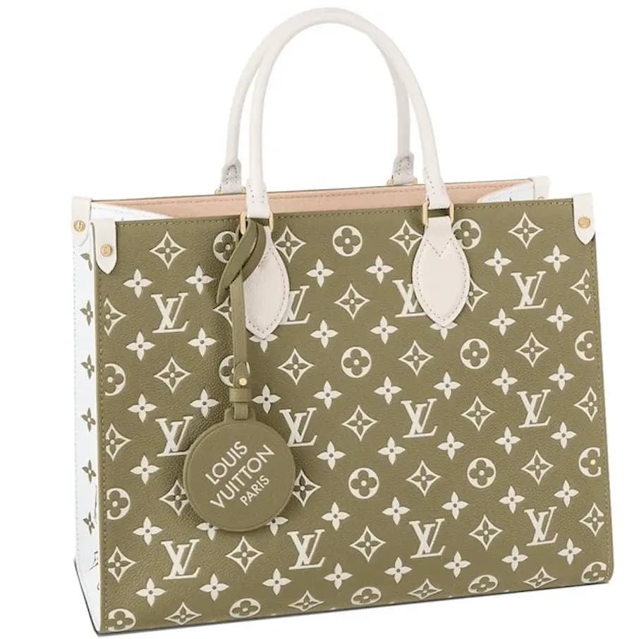 Túi Louis Vuitton Onthego MM Tote Monogram 'Kaki Beige' M46060