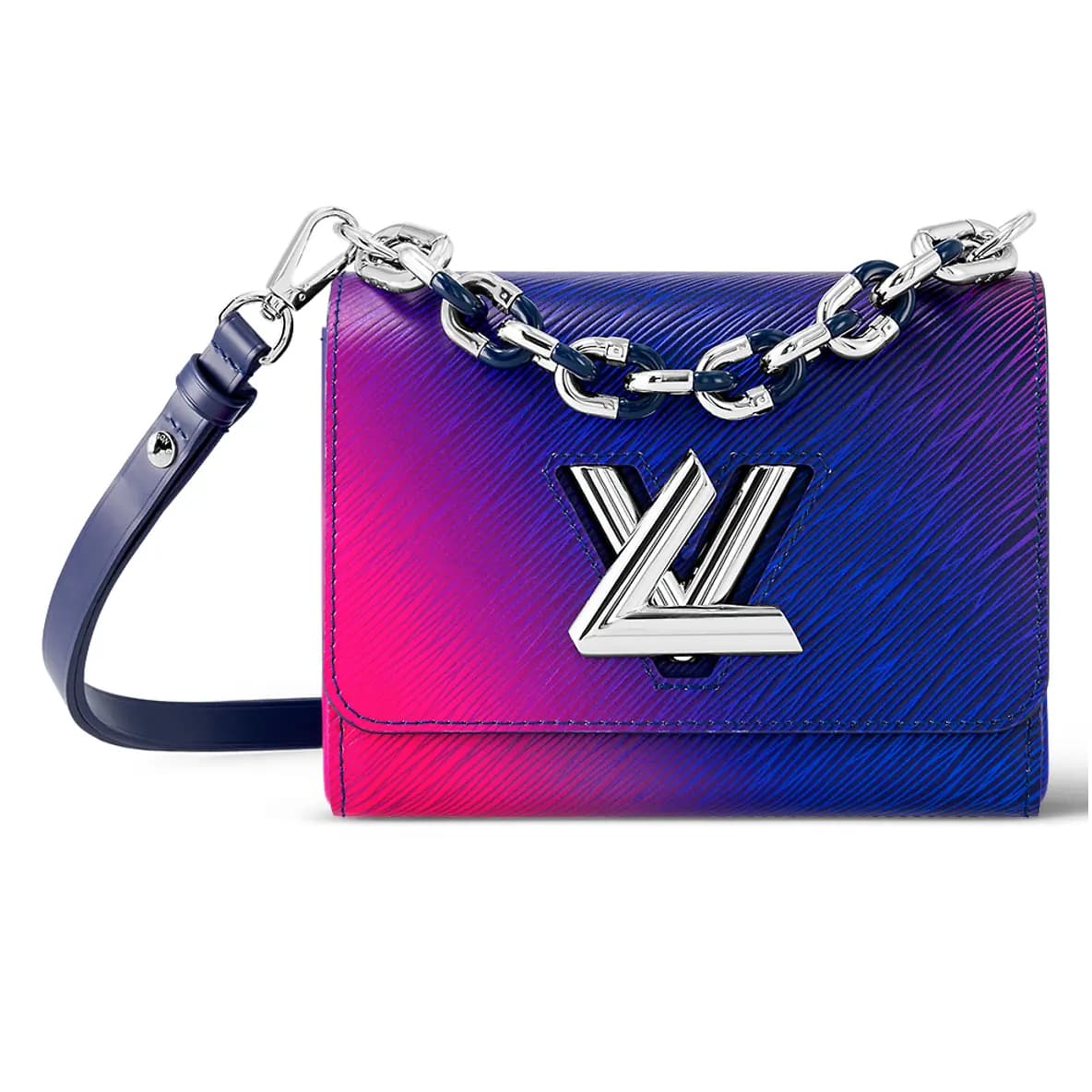 Túi Louis Vuitton Twist PM Epi 'Gradient Blue' M59896