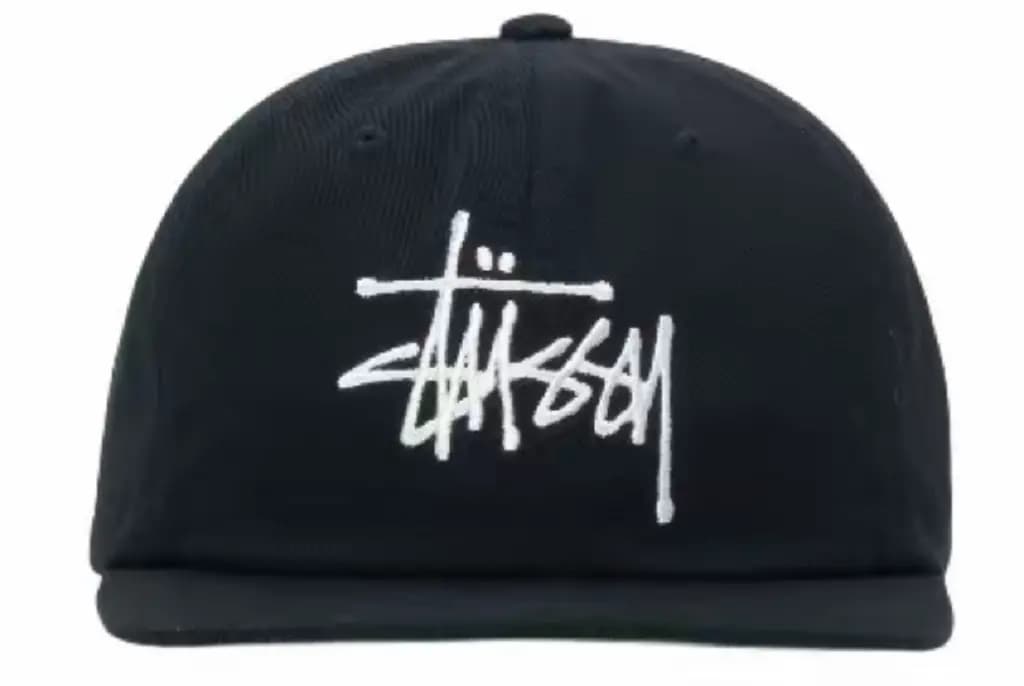 Mũ Stussy Logo Dyed 'Black'