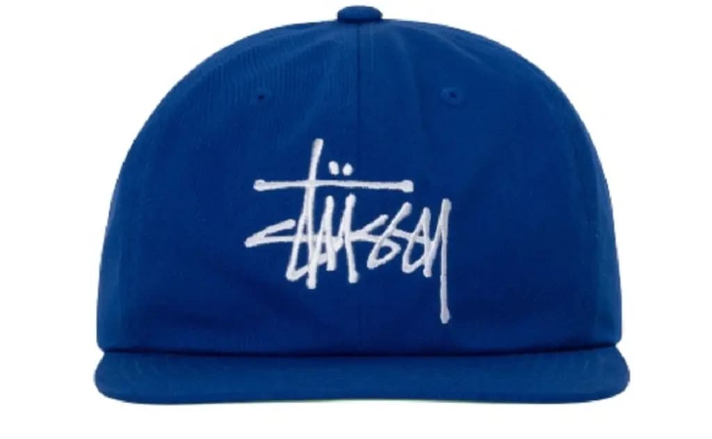 Mũ Stussy Logo Dyed 'Blue'