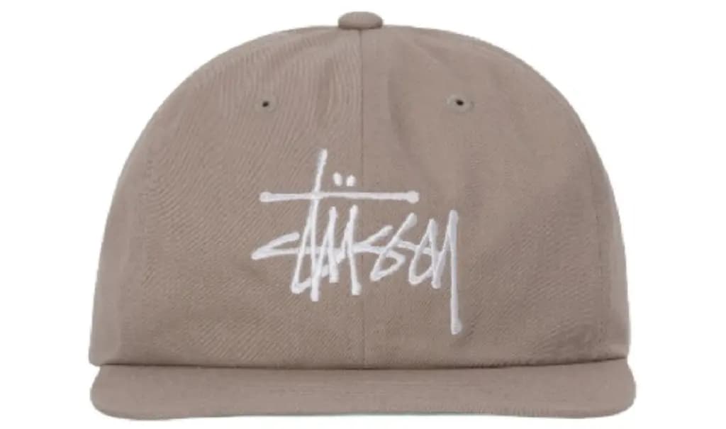 Mũ Stussy Logo Dyed 'Brown'