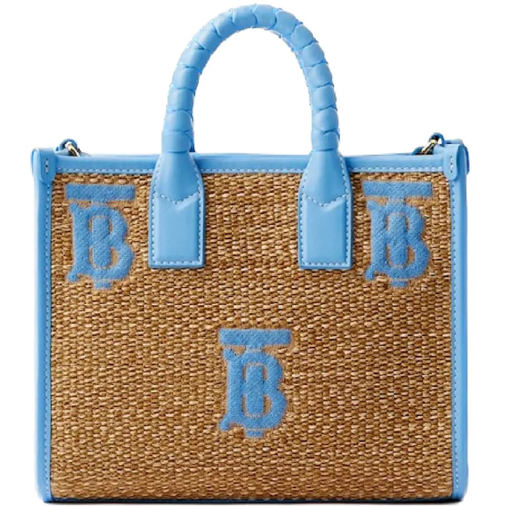 Túi Burberry Mini Freya Tote 'Blue' 80661721