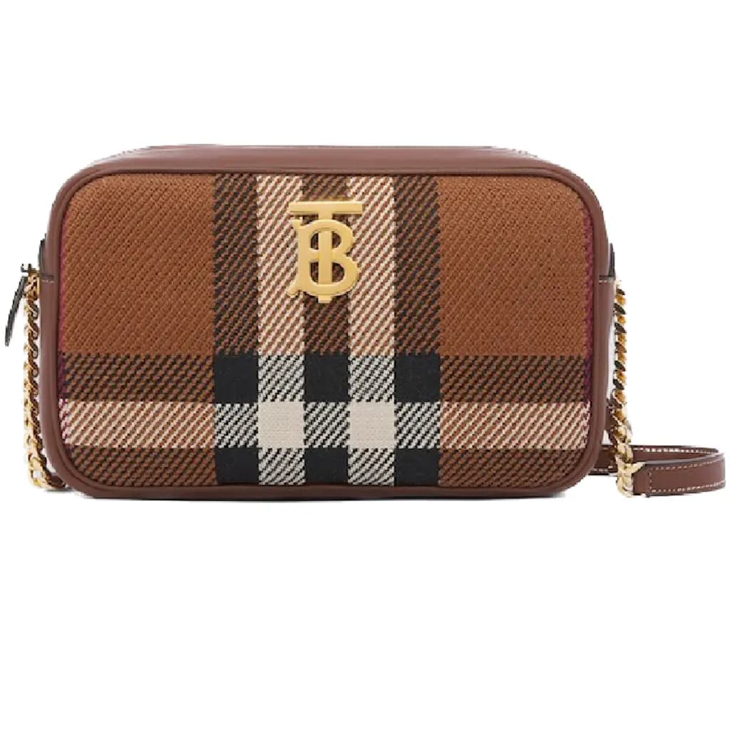Túi Burberry Knitted Small 'Birch Brown' 80491411