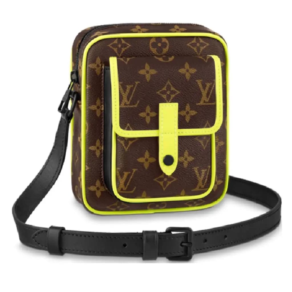 Túi Louis Vuitton Christopher Wearable Wallet 'Yellow' M80793