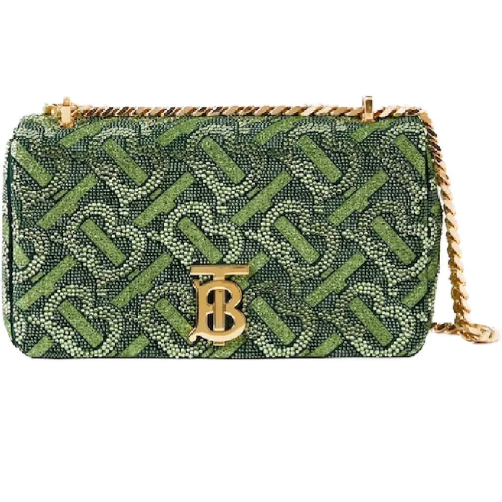 Túi Burberry Small Lola Bag 'Green' 80661931