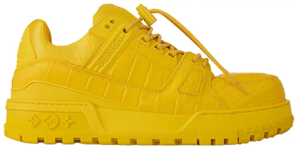 Giày Louis Vuitton LV Maxi Trainers 'Yellow' 1ACN2A