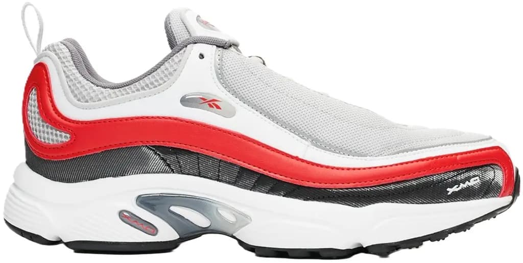 Giày Reebok Daytona DMX 'Skull Grey Shark Red' CN7828