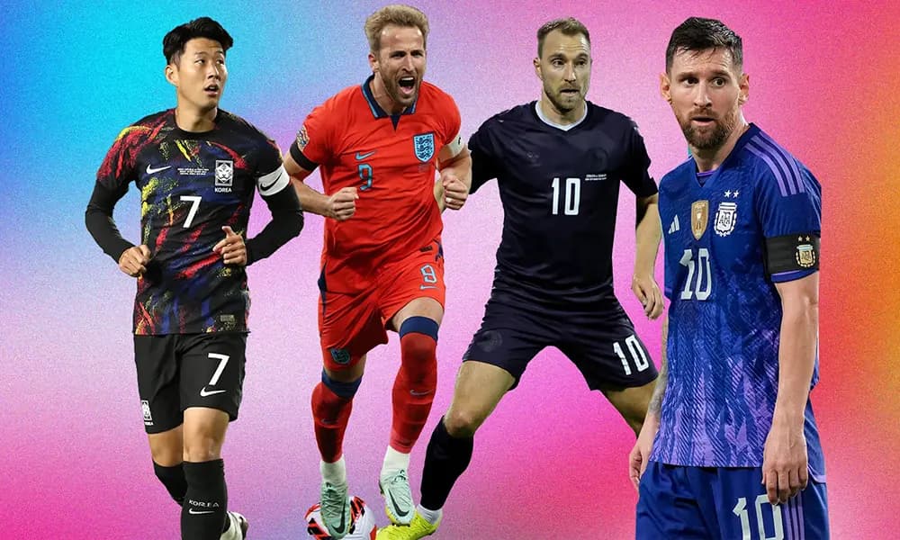 Những mẫu áo đấu World Cup 2022 đẹp nhất (Phần 1)