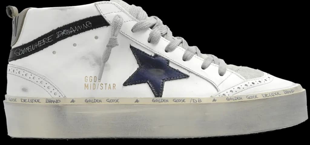 Giày Golden Goose Hi Mid Star Classic 'White' GWF00699-F006206-11936